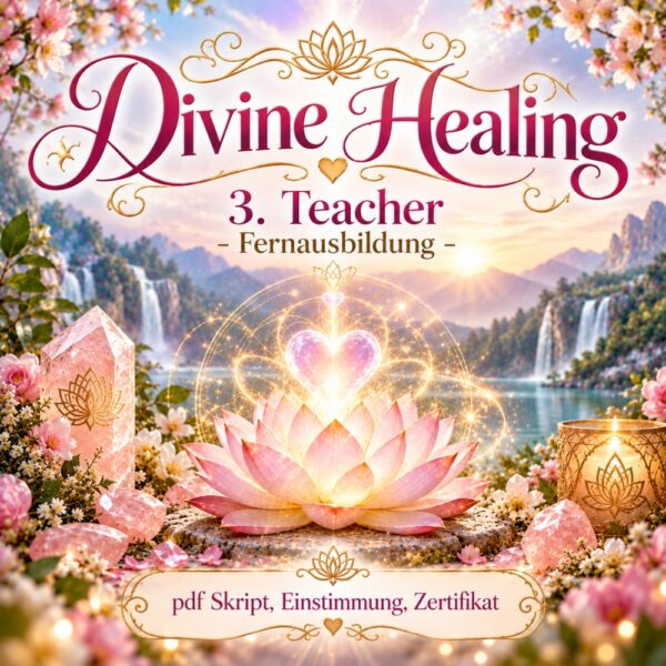 Divine Healing 3. Lehrer - Reiki Energiesystem und Einstimmung (1)