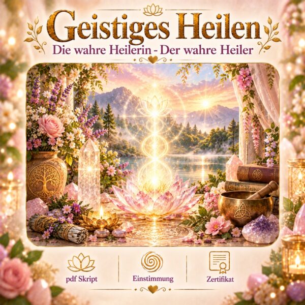 Geistiges Heilen - Die wahre Heilerin - Reiki Energiesystem und Einstimmung