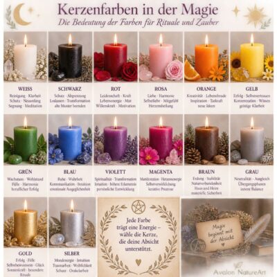 Kerzenfarben in der Magie