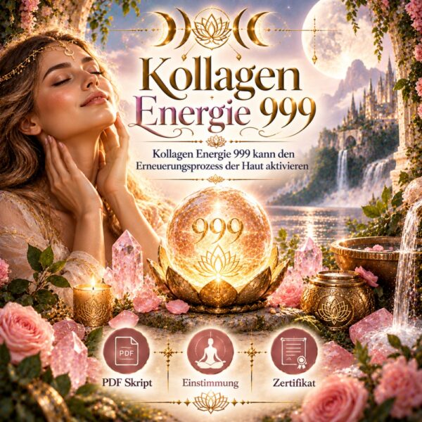 Kollagen Energie 999 - Energiesystem & Einweihung