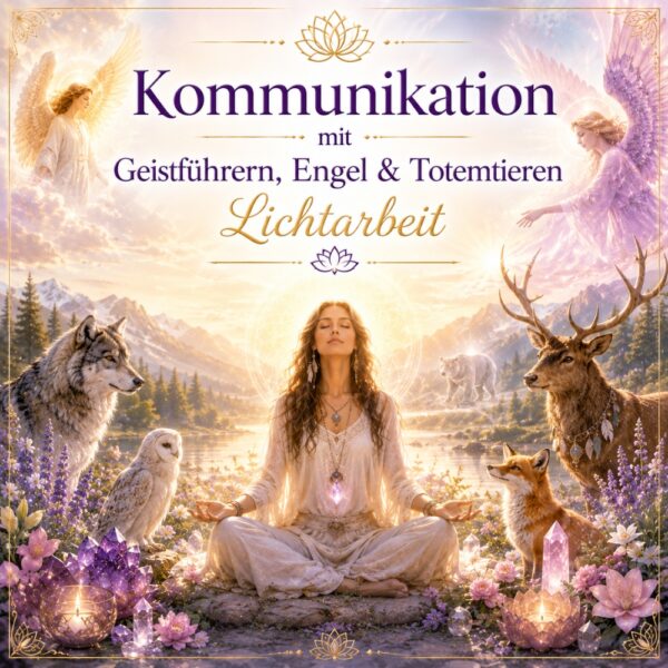 Kommunikation mit Geistführern, Engel- Energiesystem & Einweihung