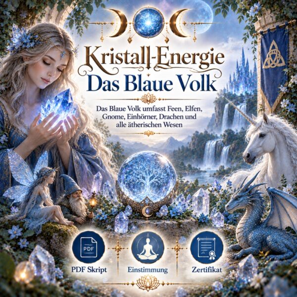 Kristall Energie- Das blaue Volk - Energiesystem & Einweihung