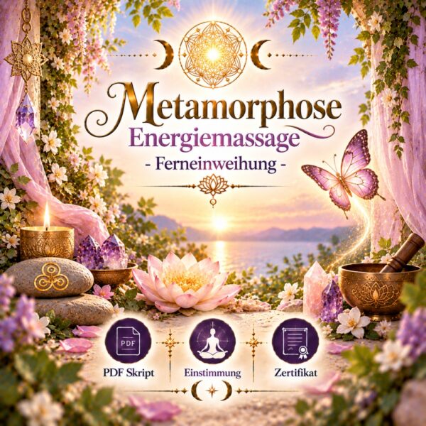 Metamorphose Energiemassage - Ferneinweihung