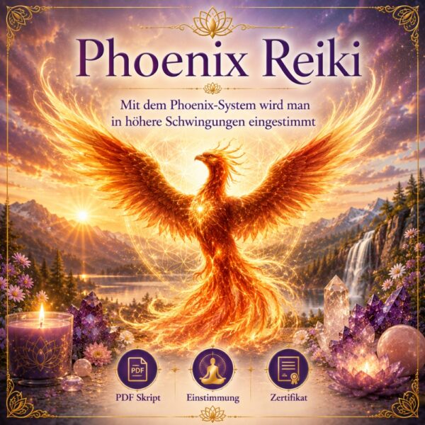 Phoenix Reiki - Energiesystem & Einweihung