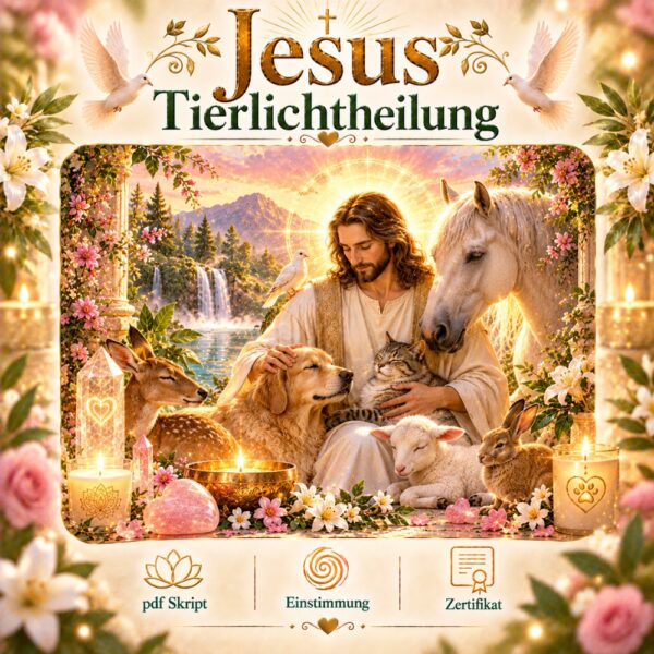 Jesus Tierlichtheilung - Reiki Energiesystem und Einstimmung