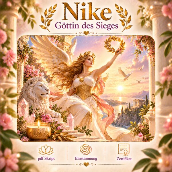 Nike -Göttin des Sieges - Reiki Energiesystem und Einstimmung