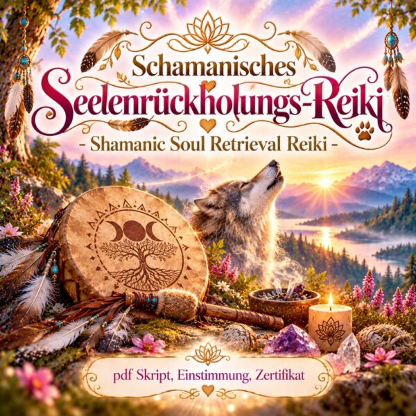 Schamanisches Seelenrückholungs-Reiki     - Reiki Energiesystem und Einstimmung